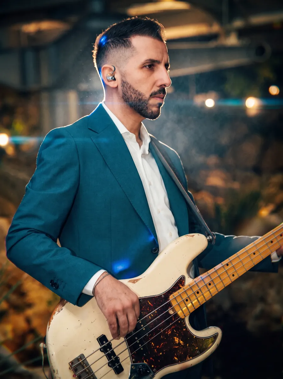 Fabio, il bassista de La Treska